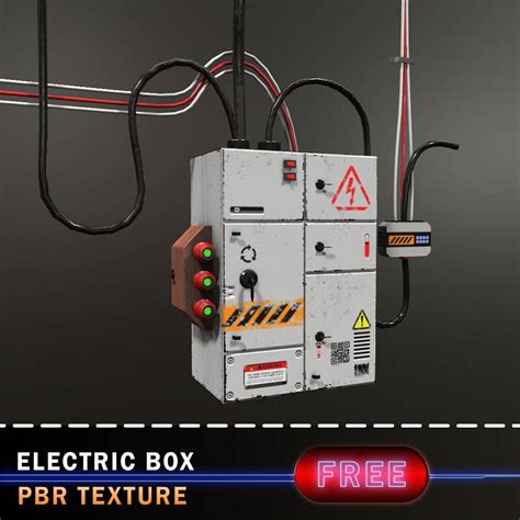 electrical box 3d model free|Electric Distribution Box .